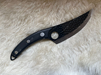 Нож кухонный с кольцом для пальца