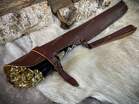 Набор шампуров Объемные звери в чехле (сандал)