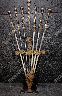 Подставка ВЕЕР с шампурами