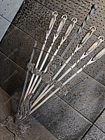 Подставка ВЕЕР с шампурами ясень