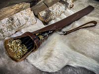 Набор шампуров Львы в чехле (сандал)